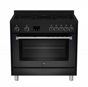 La Germania Americana induktionsspis 90 cm. 1 ugn. Matt svart. (AMS95IND61CNE) Fri hemleverans. - 1 års garanti