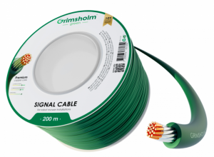 Grimsholm Green Signalkabel Premium (kopparkärna), 200 m (135)