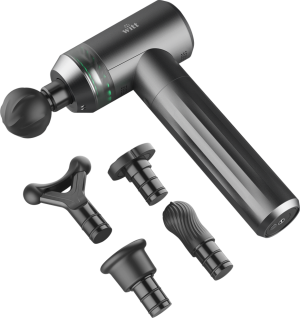 Witt massagepistol. Grå. (Super Hit Master - 32650000) Fri frakt. - 2 års garanti