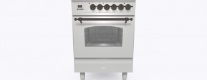 ILVE Nostalgie 60 PI064NE3. Induktion. Enkelugn. Rostfri. Beslag: Brons