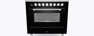 ILVE Professional Plus 90 PI096WE3. Induktion. Singelugn. Svart. Beslag: Satinerad.