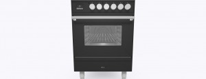 ILVE Professional Plus 60 PI064WE3. Induktion. Enkelugn. Grafit Matt. Beslag: Satinerad