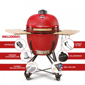 Kamado Bono Grande röd 23
