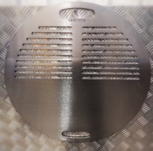 LEXT BBQ Stekbord / rostfritt stål 60cm