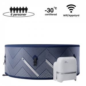 M-Spa Spa bad - Naval Frame (F-NA062W) - 2 års garanti
