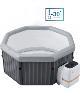 M-Spa Spa bad 6p - Tuscany Frame (F-TU062W) - 2 års garanti