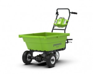 Greenworks (G40GC) Självkörande skottkärra (utan batteri och laddare)