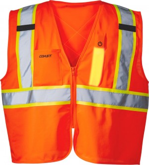 Coast SV350 (L) - säkerhetsväst med aktiv belysning (100047211)