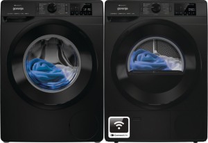 Gorenje WPNEI84A1SW/B + DPNE82GNLWIFI/B paket tvätt + tork