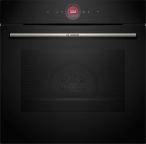 Bosch Serie 8, Inbyggnadsugn, 60 x 60 cm, Svart (HBG7721B1)