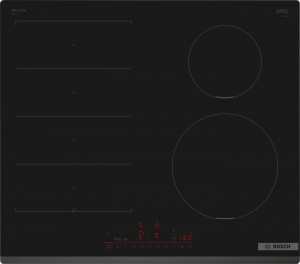 Bosch Serie 6, Induktionshäll, 60 cm, Svart, utan ram (PIX631HC1E)