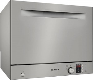 Bosch Serie 2, Bänkdiskmaskin, 55 cm, silver (SKS2ITI00E)