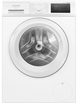 Siemens iQ300, Tvättmaskin, frontmatad, 8 kg, 1200 v/min (WM12N01LDN)