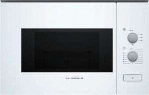 Bosch Serie 4, Inbyggnadsmikro, Vit (BFL520MW0)