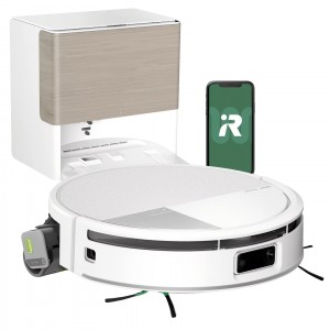 iRobot Roomba Combo Max 705 robotdammsugare + mopp + tömningsstation vit (100001341) - 2 års garanti (1 år på batteri)