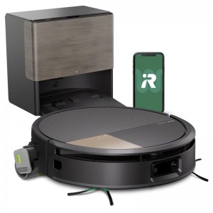 iRobot Roomba Combo Max 705 robotdammsugare + mopp + tömningsstation svart (100001340) - 2 års garanti (1 år på batteri)