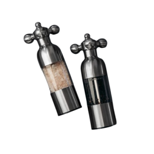Vargen & Thor AXIA Salt- och pepparkvarn (Borstat Stål) - 2 års garanti