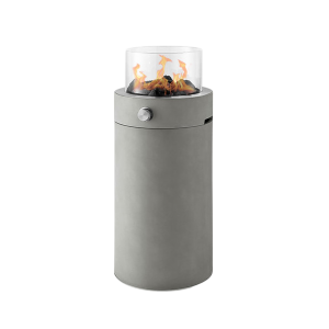 TOMMRE ELD - Gasolvärmare Rund Golvstående Gasol 7kW (Grå 610072)