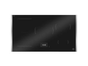 Bertazzoni SUPER-PREMIUM Induktionshäll, 90 cm, TFT display, 5 zoner (1 Flex) Rostfri-ram (P905I1M37XT) - 5 års garanti