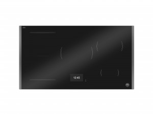 Bertazzoni SUPER-PREMIUM Induktionshäll, 90 cm, TFT display, 5 zoner (1 Flex) Carbonio-ram (P905I1M37CT) - 5 års garanti