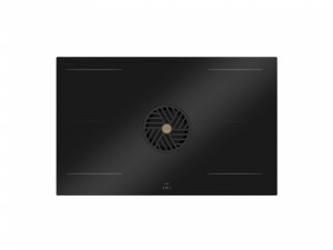 Bertazzoni Induktionshäll med integrerad fläkt, 83 cm, 4 zoner (2 flex) (P804ICH2M30NT) - 5 års garanti