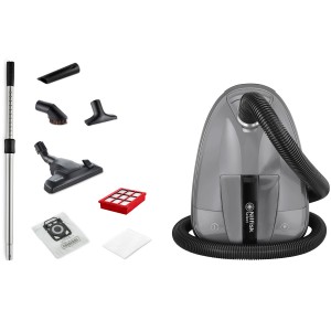 Nilfisk Select golvdammsugare. 650W. 11,2m räckvidd. 3,1L. Grå. (GRCL13P08A1 - 128350614) - Fri frakt, omgående leverans