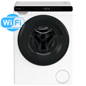 Candy Frontmatad tvättmaskin. 5kg. 32L. 1200rpm. Wi-Fi. Energiklass A. Vit. 12 program. DxBxH 510x492x700. (ProWash 700 Mini - CW50-BP12307U1-S) - 2 års fabriksgaranti. Fri frakt