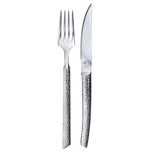 Vargen & Thor LAVA Steakset, 8 delar (Polerat stål) - 2 års garanti