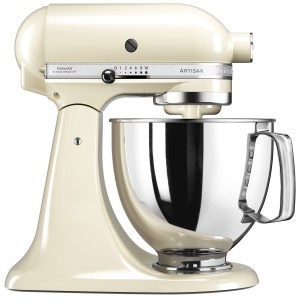 KitchenAid Köksassistent Artisan. 4,8L. Creme. (5KSM125EAC) - Fri frakt