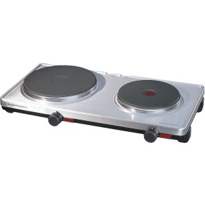 ROMMELSBACHER Kokplatta. Dubbel. RostfriHölje med 2 skal. (AK 3099/E) - Fri frakt