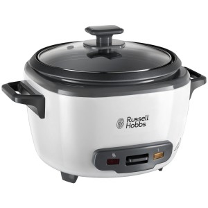 Russel Hobbs Riskokare. X-Large. 3,3L. 14 portioner. 500W. Tåligt glaslock. (23888036001) - Fri frakt