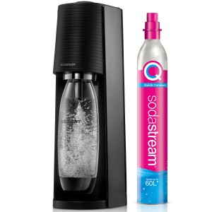 Sodastream Kolsyremaskin (TERRA) Inkl. patron. Svart. (1012811771) - Fri frakt