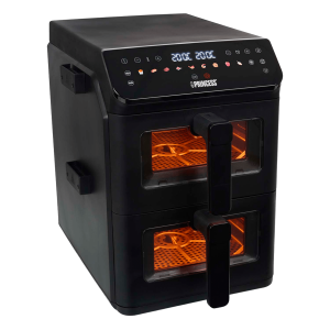 Princess Dubbel Airfryer. 2x5L. 3000W. 10 program. Svart. (182490) - Fri frakt
