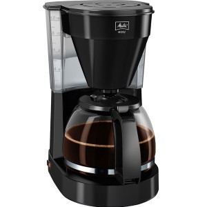 Melitta Kaffebryggare Easy 2.0. 10-15 koppar. Droppstopp. Svart. (21871)