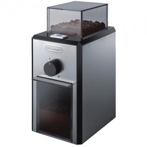 Delonghi Kaffekvarn. 120g. Auto off. Rostfri. (KG89) - Fri frakt