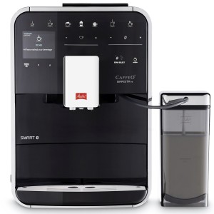 Melitta Helautomatisk espressomaskin. Barista TS Smart Svart. Smartphone-styrning. 21 recept. Bean to Cup. IntenseAroma-funktion. Energisparläge. (21783) - Fri frakt