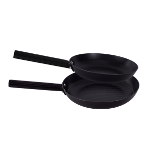 Vargen & Thor ASKA.DUO (2 x Stekpanna, 22 + 28 cm) - Lättviktsgjutjärn. Fri frakt. - 2 års garanti