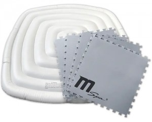 M-Spa Energipaket 4 pers fyrkantig (1030017)