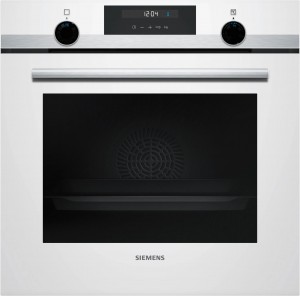 Siemens iQ500 inbyggnadsugn. 60x60. 71L. Varmluft/över&undervärme/Grill/Pizzaläge. Energiklass A. Vit. (HB517GCW1S). Fri hemleverans. - 2 års garanti