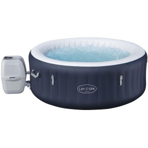 Bestway Lay-Z-Spa. Miami EnergySense AirJet 4. 1.80m x 66cm. Mörkblå. 4 personer. (106001CXXX25) - Fri hemleverans
