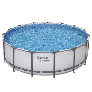 Bestway pool. Steel Pro Max. ClickConnect. 4,57 x 1,22m. 16,015L. (56438) - Fri frakt