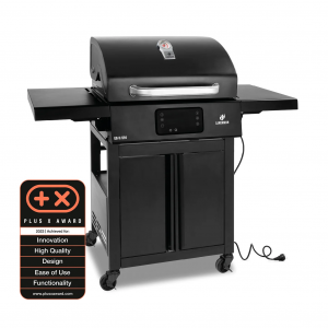 Landmann E-grill. 3000W. 300 °C. Touch-display. Inbyggd stektermometer x2. Grillyta: 58×40 cm. Svart. - Fri hemleverans