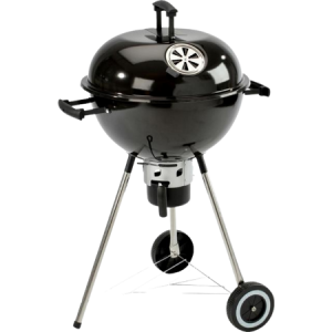 Landmann klotgrill Ø47 cm med Modulus. Grillyta 43 cm. Kolseparator ingår. Svart. - Fri frakt