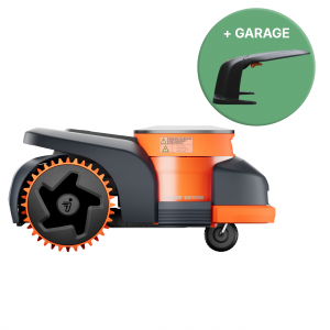 Segway Navimow (H206E EU). + garage ingår. LiDAR + NRTK + Vision. Upp till 600m2. - 3 års garanti (2 år på batteri & nätadapter) - Fri frakt