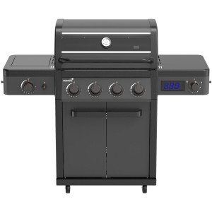 Mustang gasolgrill. Charleston 4+1. 4 huvudbrännare + 1 sidobrännare. Grillyta: 68 x 47 cm. (641569) - Fri hemleverans