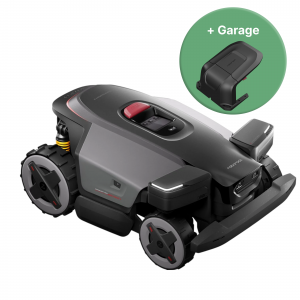 Roborock trådlös robotgräsklippare. (RockMow Z150) rabatt + garage på köpet. Upp till 5000m2.  4WD. RTK + Vslam + 3 års 4G ingår. 3 års garanti (2 års garanti på batteri) - Fri hemleverans
