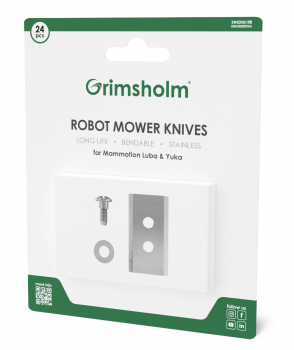 Grimsholm Green Knivar till Mammotion Luba & Yuka – 24-pack. (Art.1150 125)