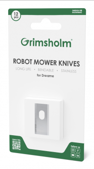 Grimsholm Green Knivar till Dreame. 12-pack. (Art. 1157)