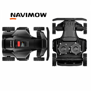 Segway Navimow (X420E EU - Black). 4WD + RTK + Vision. Xero-Turn. Upp till 2000m2. - 3 års garanti (2 år på batteri & nätadapter) - Fri frakt