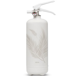 NEXA pulversläckare 2 Kg. 13A 89B C. Palmblad. Vit. (13476)